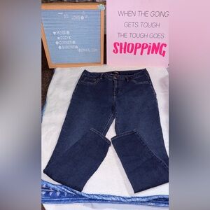 d. jeans Women's Deep Indigo Skinny Jeans